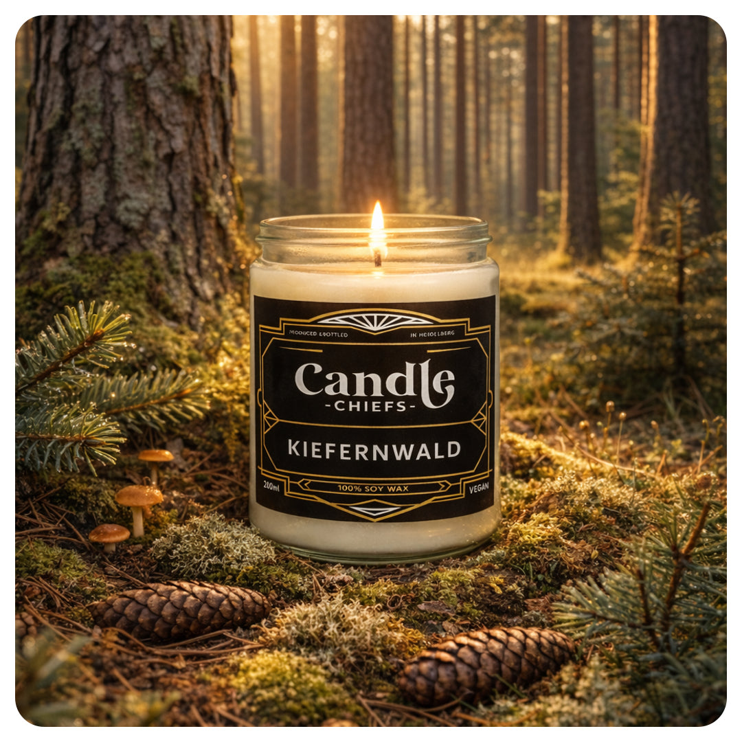 KIEFERNWALD – Duftkerze aus 100 % Sojawachs