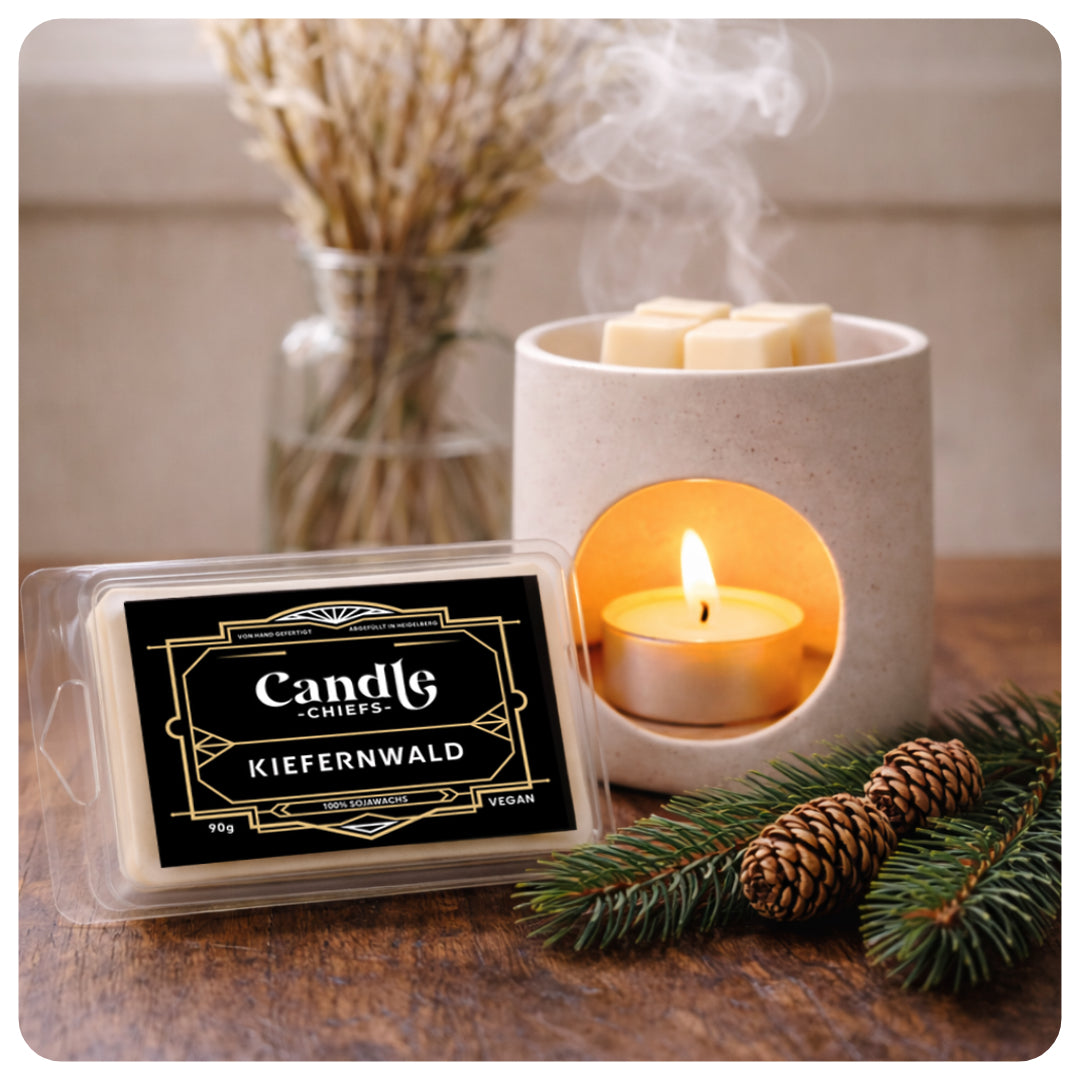 Duftmelts "Kiefernwald" – Intensiver Waldduft für dein Zuhause (90g)