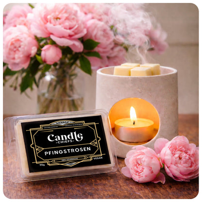 Duftmelts "Pfingstrosen" – Zarter Blumenduft für dein Zuhause (90g)