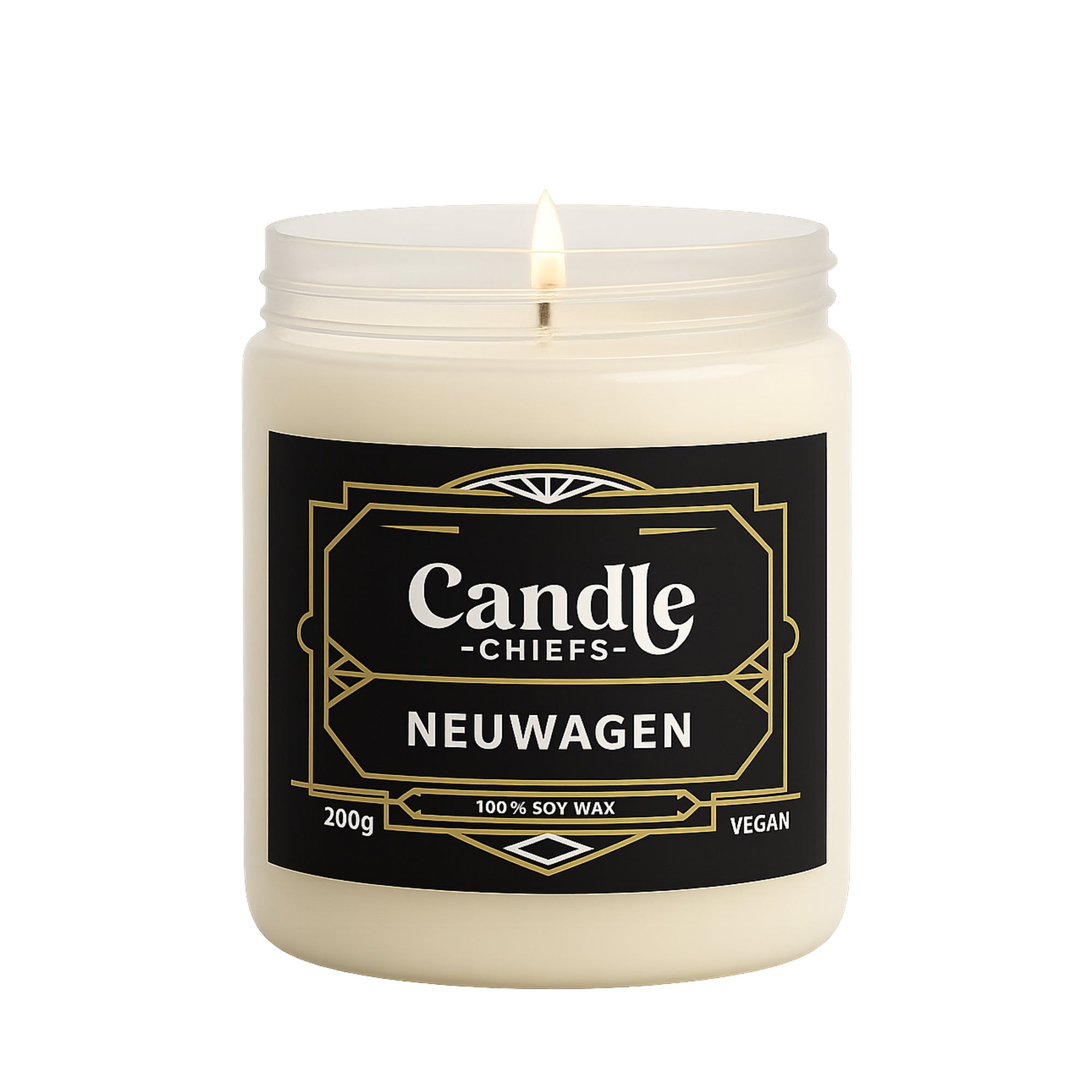 Geschenkset „Neuwagen“ – Duftkerze mit Fliese